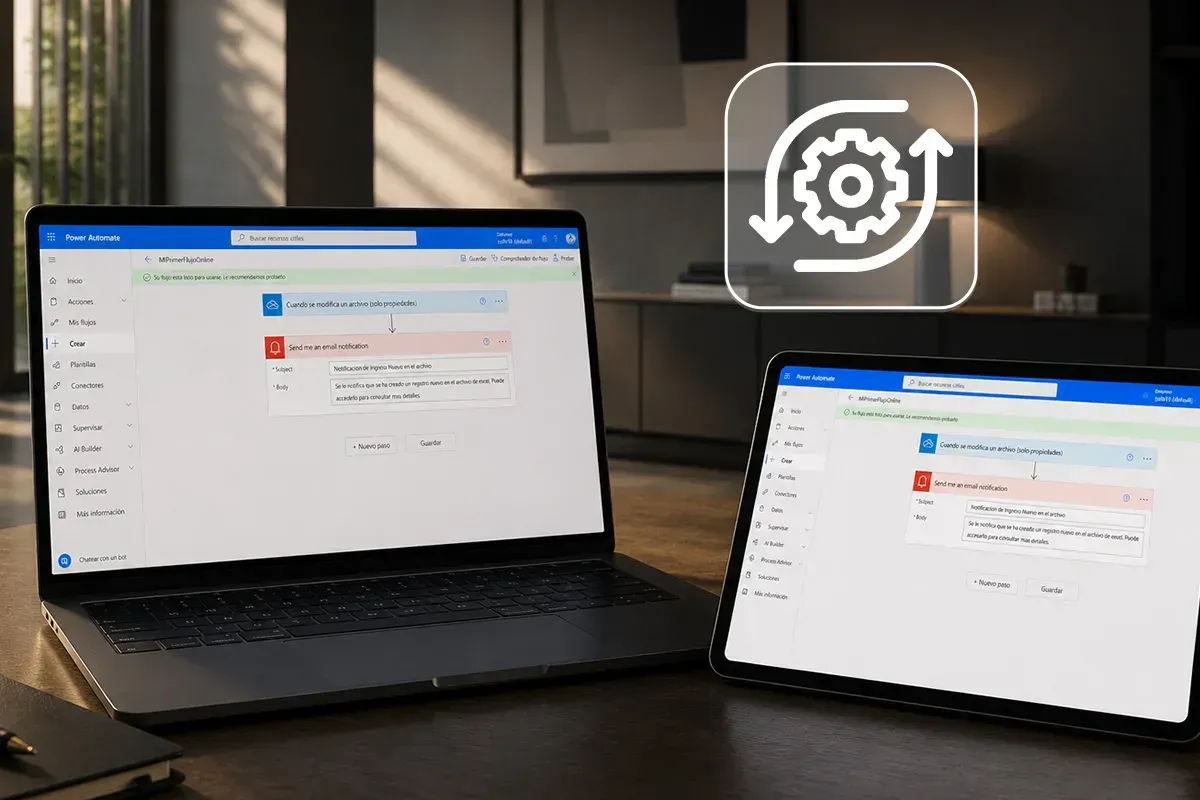Automatización de flujos de trabajo con Power Automate