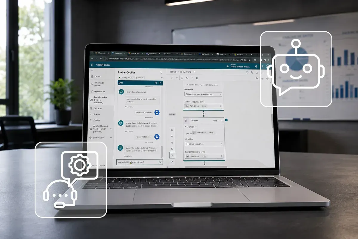 Creación de Asistentes Virtuales con Copilot Studio