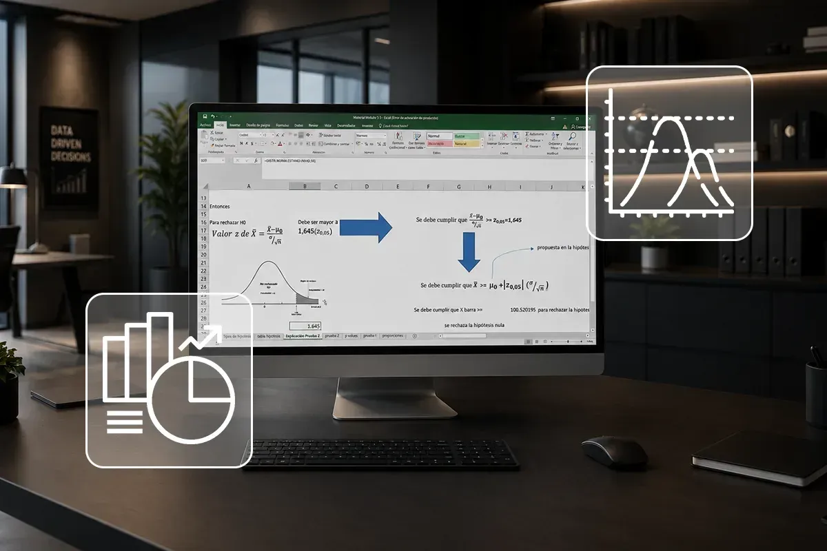 Estadística Esencial para Análisis de Datos con Excel