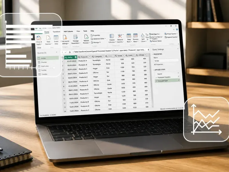Manipulación y transformación de Datos con Power Query